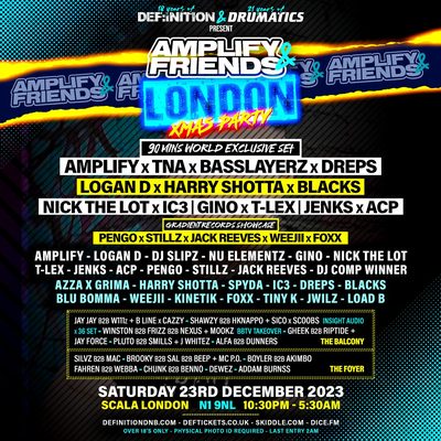Amplify, TNA, Basslayerz + Dreps